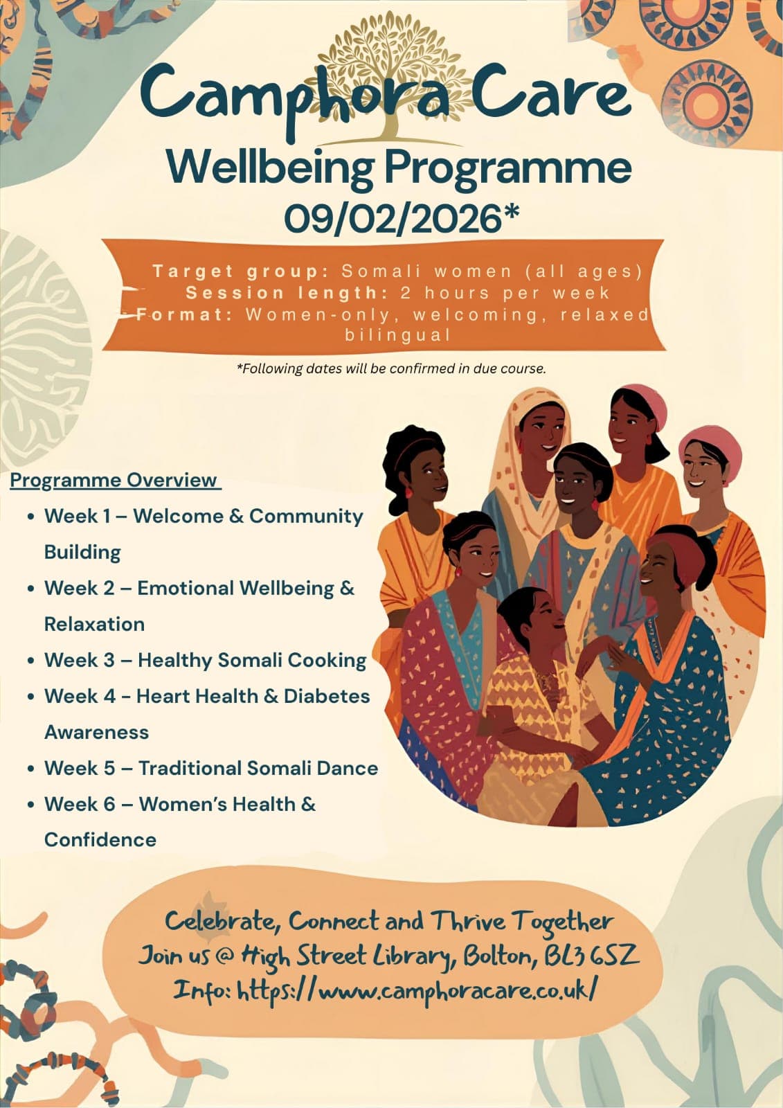 Camphora wellbeing programme
